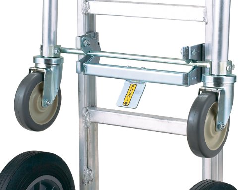 Harper Trucks 850 lb Capacity Pro-Max Aluminum Convertible Hand Truck and Dolly with 10" Flat-Free Solid Rubber Wheels - Thumbnail 2