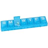 Apothecary Products 7-Day Locking Pill Reminder, Large, 0.089 Pound