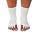 Yoga Gym Sports Massage Five Toe Separator Socks for Foot Alignment Pain Relief, Massage, Sore Feet and Diabetics, One Sizethumb 1