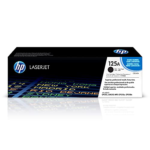 HP 125A CB540A Tonerkassette 2200 Seiten Original Toner, Schwarz, Standard