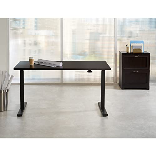 Realspace® Magellan Pneumatic HeightAdjustable Standing Desk, 60"W, Espresso Pricepulse