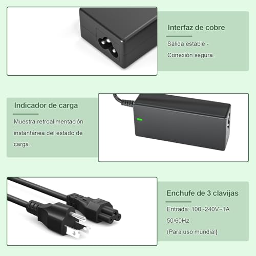RORALMA 65W Cargador de Laptop Compatible con DELL Inspiron 15-7000 15-5000 15-3000 17-5000 17-3000 13-7000 11-3000 Serie 558 3181 5100 5535 5555 5558 5559 5567 XPS 9350 9360 la65ns2-01