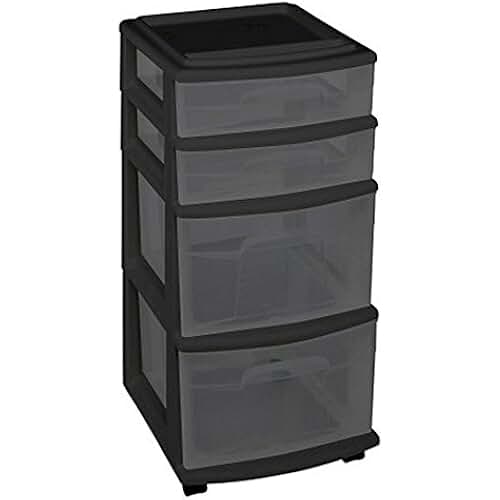 1 drawer plastic storage