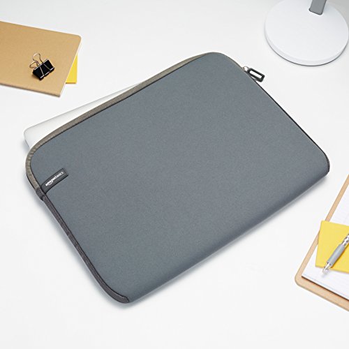 Amazon Basics 15.6Inch Laptop Sleeve, Protective Case with Zipper