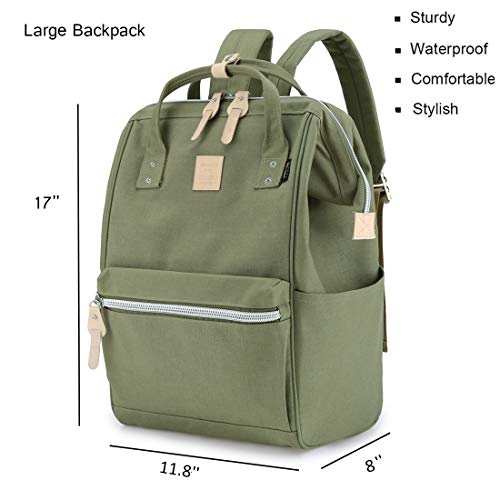 Himawari Large Travel Backpack with Laptop Compartment 17 Inch Roomy