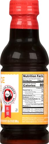PANDA EXPRESS ORANGE FLAVORED SAUCE, 20.75-OUNCE BOTTLE