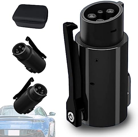 Lectron Tesla To J1772 Charging Adapter – 80 Amp Max, 250V, NACS To J1772 Converter For Destination & Home Chargers