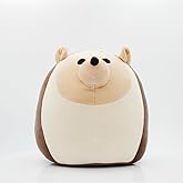 SIP WITH ME SRM Entertainment Trend Zoo Squishy Hedgehog Plush, Stuffed Animal Toys, Plushies for Girls or Boys, Soft Pillow Friend, Birthday Gifts, Cute Stuffed Animals, 10 inch