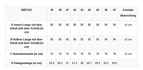 Pros/3kamido Bottes Cuissardes « Standard » De Qualité Pour Pêcheurs Professionnels, Noir