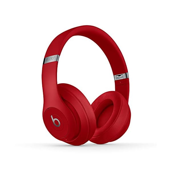 Beats-Studio3-Wireless-Noise-Cancelling-Over-Ear-Headphones-Apple-W1-Headphone-Chip-Class-1-Bluetooth-Active-Noise-Cancelling-22-Hours-Of-Listening-Time-Red-Previous-Model Beats Studio3 Wireless Noise Cancelling Over-Ear Headphones - Apple W1 Headphone Chip, Class 1 Bluetooth, Active Noise…