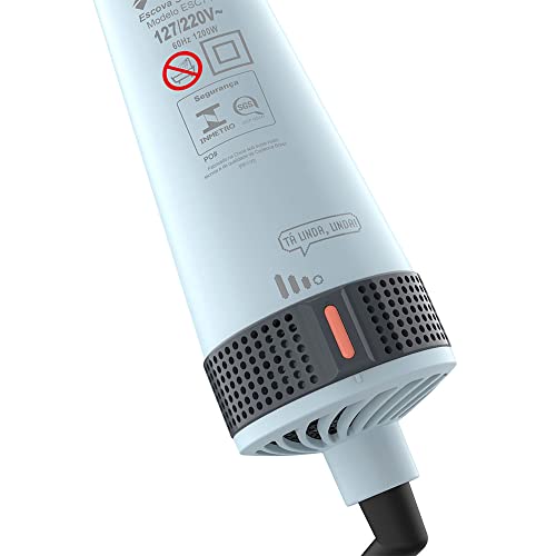 Escova Secadora Cadence 4 em 1 - ESC 710, Cinza/Preto Bivolt
