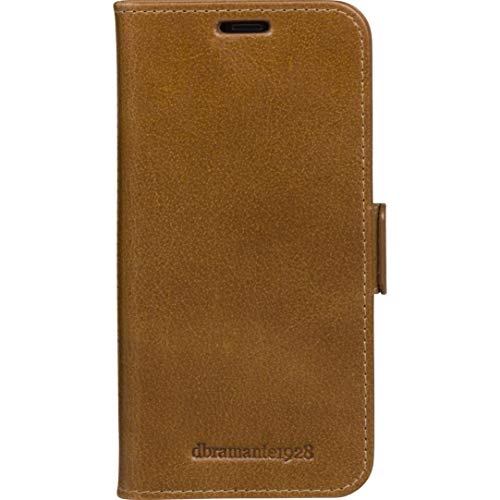 dbramante1928 Copenhagen Plus - Funda de Piel de Grano Completo, Compatible con iPhone 11 Modelos, Piel sintética, Canela, iPhone 11 Pro