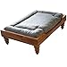 828 Pet Supplies | Medium Orthopedic Memory Foam Dog/Pet Bed – Acorn Style – Raised Dog Bed – Carved Legs – Stain Resistant Cushion – Luxurious Pet Sofathumb 1