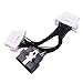 Tonsiki 16 Pin OBD2 OBDII Female Splitter Extension Auto Car Connector J1962 Y Cable