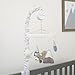 Dwell Studio Bear Hugs Nursery Crib Musical Mobile, Blue/Gray/White Bear/Mountains