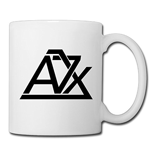 Christina Avenged Sevenfold A7x Logo Ceramic Coffee Mug Tea Cup White