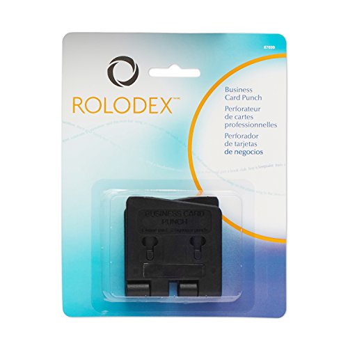 Rolodex OneSheet Business Card 2Hole Punch for 2.25 x 4 Inches Card