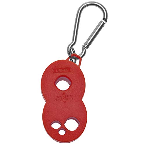 image for Chromex Magnetizer Demagnetizer Tool for Screwdrivers and Bits with Ca