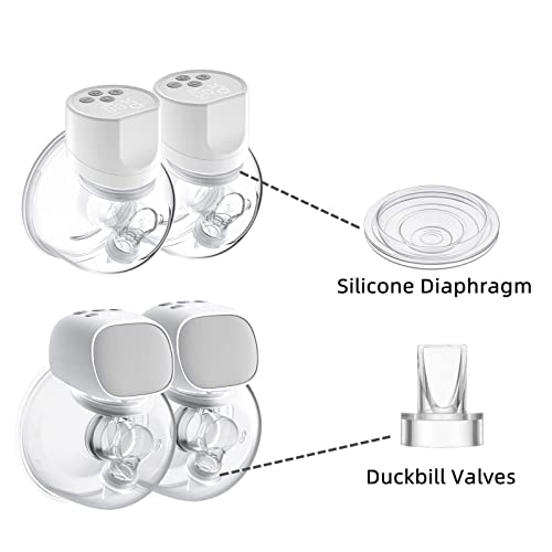 NAGRAN Duckbill Valves & Silicone Diaphragm for S9/S10/S12,Wearable