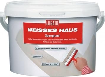 Lugato Weisses Haus Sperrgrund 2 5 L Amazon De Baumarkt