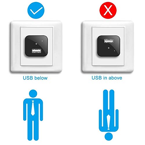 Hidden Spy Camera 1080P HD USB Wall Charger for Home Security Surveillance Baby Pet Monitor Video Recorder Mini Nanny Cam by Funcilit - Thumbnail 4