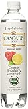 Cascade Ice Organic Sparkling Water, Raspberry Lemonade, 17.2 Fluid Ounce (Pack of 12)
