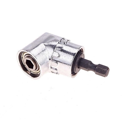 HiYi 105 Degrees Angle Extension 1/4inch 6mm Hex Drill Bit Screwdriver Socket Wrench Holder Tool - Thumbnail 5