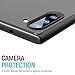 TOZO for Samsung Galaxy Note 10 Case PC + TPU Clear Hard Back Panel Hybrid PC+TPU Protect Cover Shock Absorption Back-Transparent Bumper for Samsung Galaxy Note 10 (Matte Black)