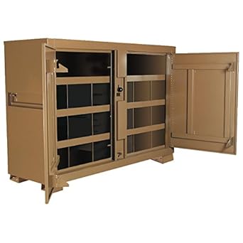 Amazon Com Knaack 129 Jobsite Bin Storage Cabinet 48 Cu Ft