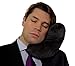 J-Pillow Travel Pillow - British Invention of The Year, 2020 Version with Increased 3D Support - Stops Your Head from Falling Forward. (Black)