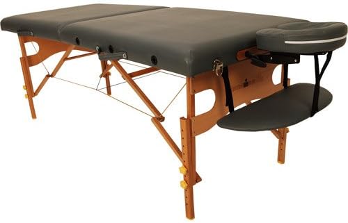 Best Portable Massage Tables. This Massage Table Is Dark Grey, Folds Up For Easy Storage. Ironman Massage Beds Are Made From Wood and PVC Leather Upholstery. Our Portable Massage Table Has A Weight Capacity of 2000lbs. Lovely Massage Tables.