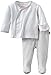 Magnificent Baby Unisex Newborn Long Sleeve Kimono Top and Pant Set, Mod Dots, Newborn