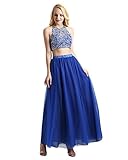 Bridesmay Women's Long Tulle Skirt Maxi Prom Evening Gown Two Way Formal Skirt
