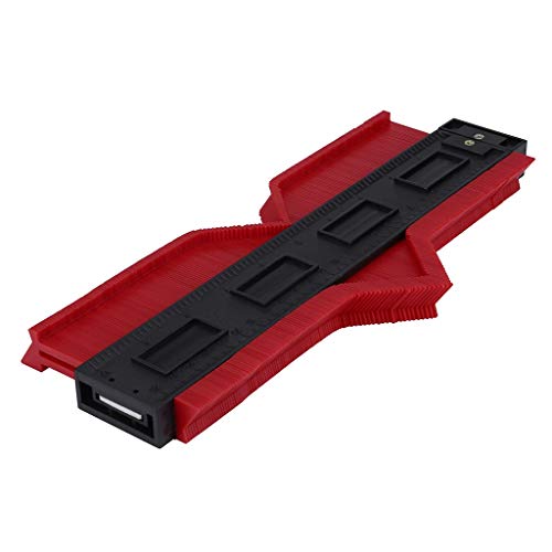 Fan-Ling 2 Pieces Contour Gauge Duplications 5 and 10 Inch Profile Copy Tool Shape Measuring for Corners and Contoured，Shape Duplicator Precisely Copy Irregular Shapes - Thumbnail 2