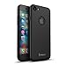 iPhone 7 Case, Rebex & Ipaky All-Around Protective Case Slim [Non-Slip] Dual Hard Cover with Tempered Glass Screen Protector for iPhone 7 (Black)