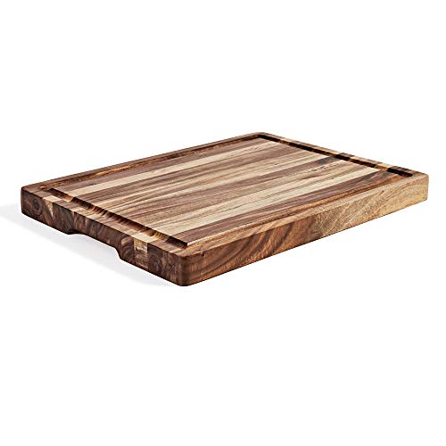 Extra Large Acacia Wood Butcher Block Cutting Board, Chopping Board
