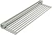 LifeQVC Over the Sink Dish Drying Rack Foldable Small Mat Roll-up Silicone Compact Dish Drainer 20.5