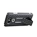 Microseven LG G5 Case, Super Slim Hard Shell Holster Case Combo with Kickstand and Belt Swivel Clip for LG G5 with Microseven Packaging (Wave Black)