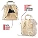Diaper Bag Backpack Baby Travel Bag with Changing Pad and Stroller Straps