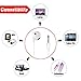 Earbuds Earphones Stereo Earphone Wired Noise Isolating Headphones with Mic and Remote Control for iPhone iPod iPad Samsung Android Smartphones Tablet Laptop 3.5mm [White] [2- PACK]
