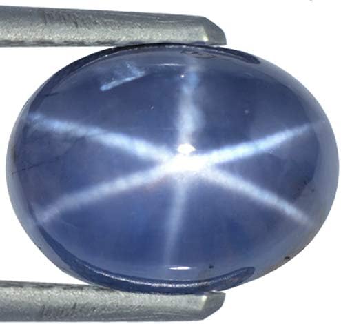 11.09 Ct Natural TOp Six Rays Star Sapphire Oval CabOCHON Certified ceylon 1 pcs