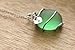 12 Pcs Blue Green Beach Sea Glass Beads Cashew Nuts 10.650.5 Inches for Jewelry Charm Pendant Crafted Decor,Plus FREE Gift Package