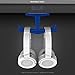 Brainwavz BigT Under Desk Headphone Stand Mount Holder, for Gaming, Music, Mobile Headsets Hanger, No Screws (Blue)thumb 1