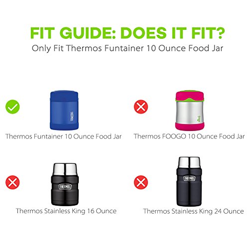 3Pack Replacement Gaskets for Thermos Funtainer Food Jar 10 Ounce, BPA