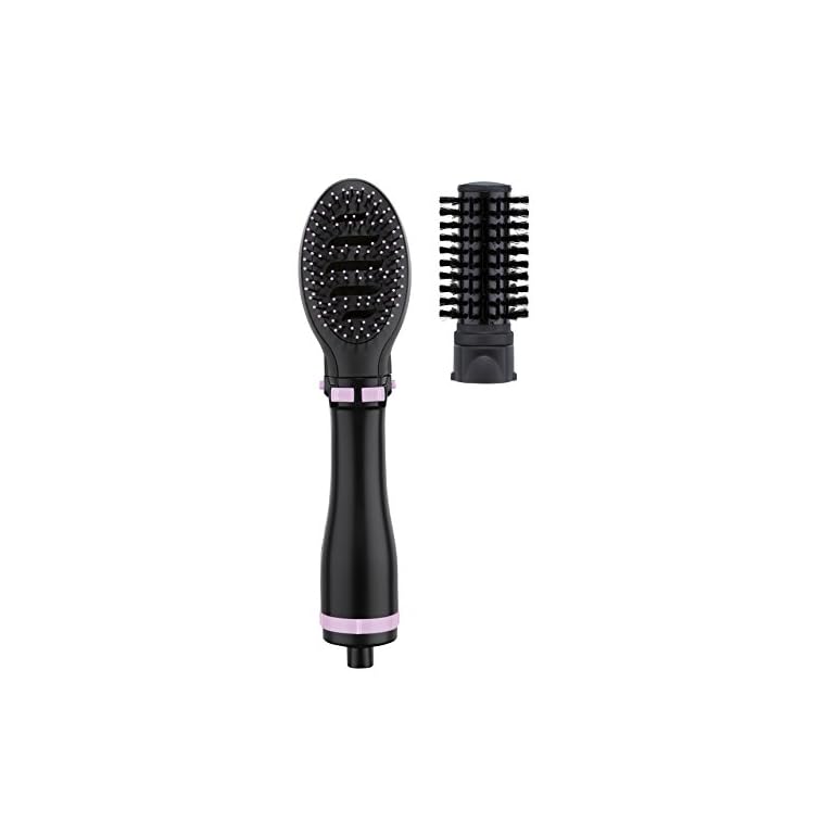 Infinitipro By Conair Tourmaline Ceramic Hot Air Brush Styler + Paddle Brush Attachment; Get A Salon Blowout At Home