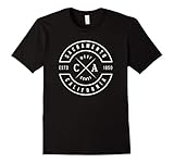 Mens Sacramento California T Shirt Vintage Emblem Souvenirs 3XL Black