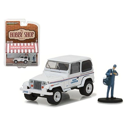 1991 Jeep Wrangler YJ USPS With USPS Mail Carrier The Hobby Shop Series