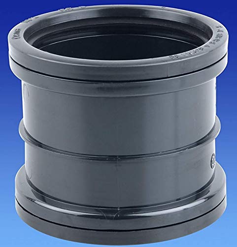 Wavin OSMA Ring Seal OSMASOIL 3S105 Black 82MM D/S Slip Double Repair Socket