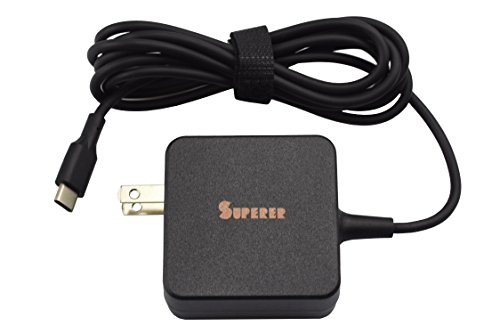 AC Charger for Samsung Chromebook Plus XE513C24 XE513C24-K01US Chromebook Pro XE510C24 XE510C24-K01US Laptop Type C Power Supply Adapter Cord