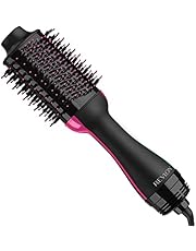 REVLON One-Step Hair Dryer And Volumizer Hot Air Brush, Black